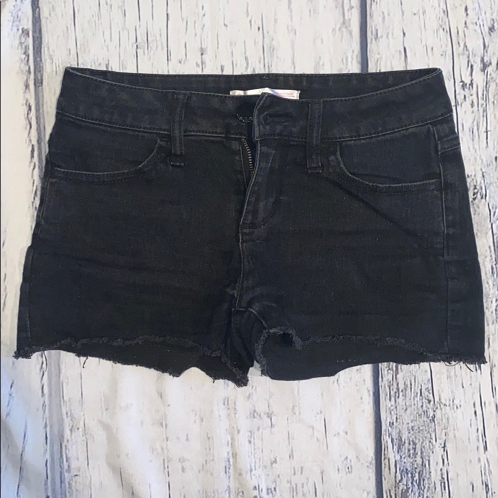 Black Jean Shorts Junior Size 3